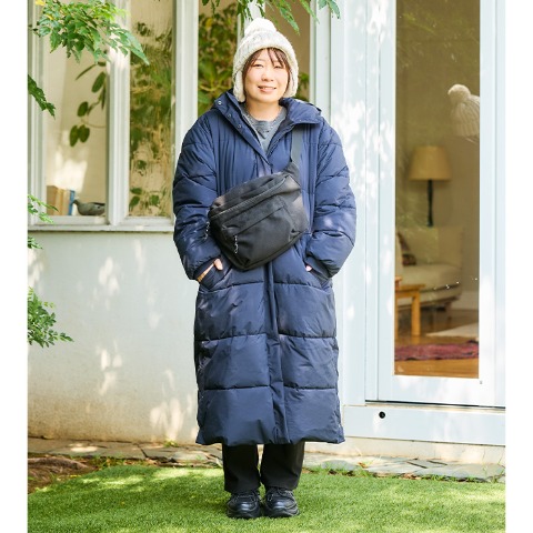 レディース　ソフトストレートパンツ（おかだゆり）