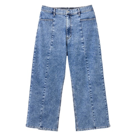 レディース　【低身長さん向け】裏起毛デニムパンツ(yuki×Taiyou）