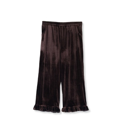 レディース　ベロアフリルパンツ(yuki×Taiyou)