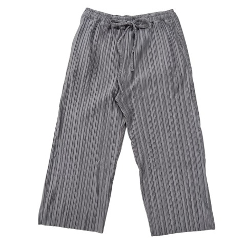 レディース　ベロアプリーツワイドパンツ（おかだゆり）