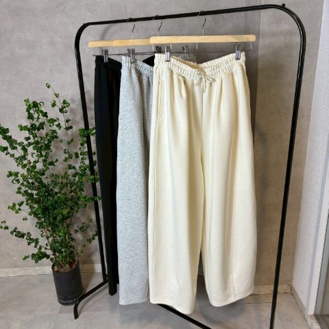 レディース　タックスウェットバレルパンツ（NON）