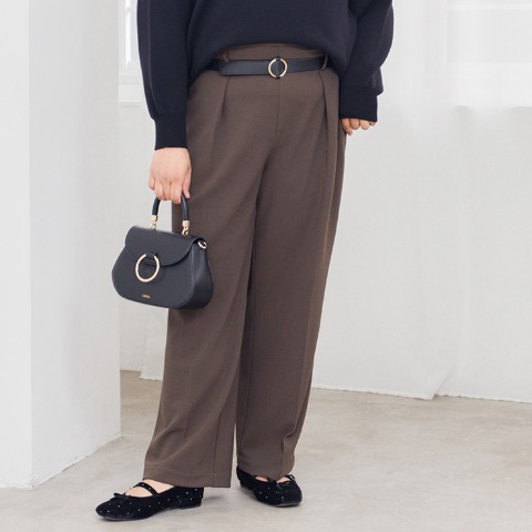 レディース　ベルト付きパンツ(Hina)