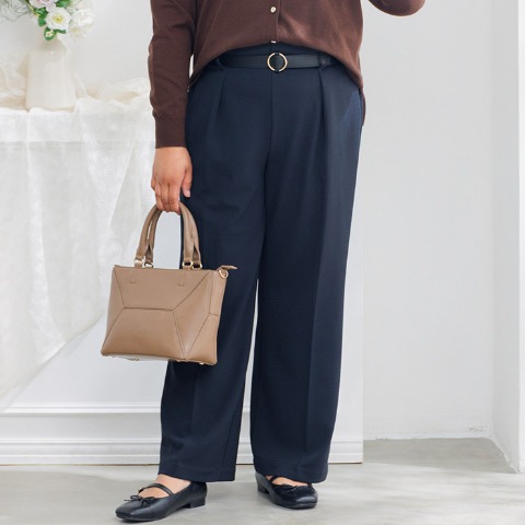 レディース　ベルト付きパンツ(Hina)