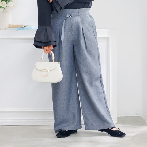 レディース　ワイドパンツ(Hina)