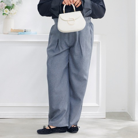 レディース　ワイドパンツ(Hina)