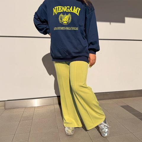 レディース　カットイージーパンツ（ちゃんゆり）