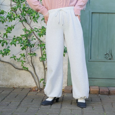 【低身長さん向け】レディース　バレルスウェットパンツ（Taiyou）