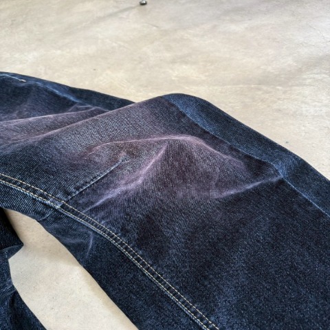 レディース　フロッキーデニムパンツ（anna）