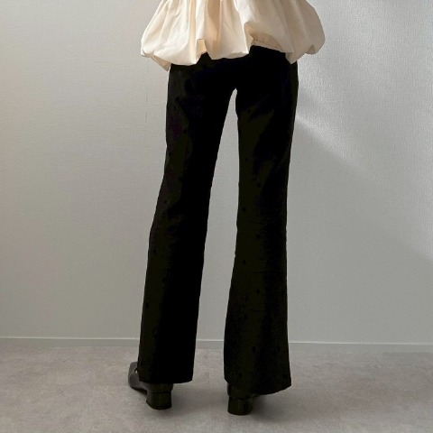 レディース　ドットフレアパンツ（misato）