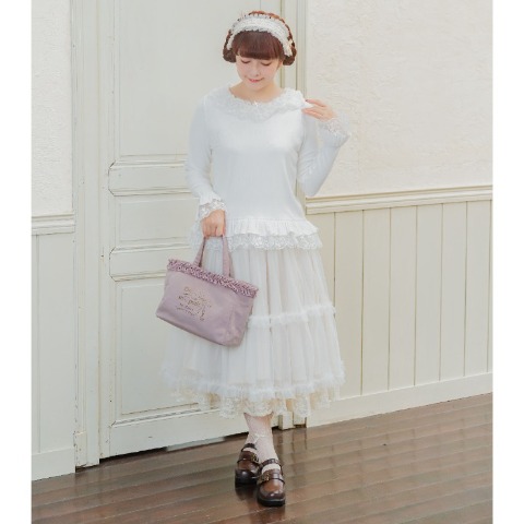 レディース　トワルドジュイ柄リバーシブルスカート（青木美沙子）