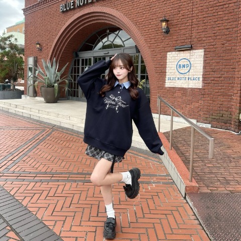 レディース　チェック柄ティアードミニスカート（さやぽん）