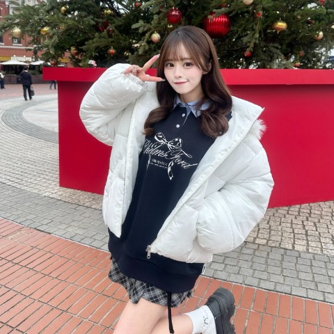 レディース　チェック柄ティアードミニスカート（さやぽん）