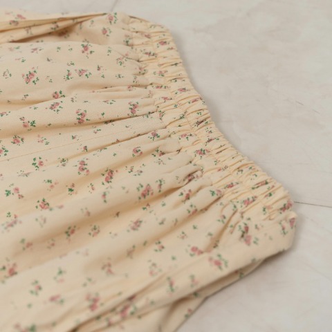 レディース　小花柄ボリュームフリルスカート（えりか）