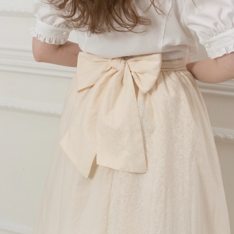 レディース　花柄ボリュームフリルスカート（えりか）