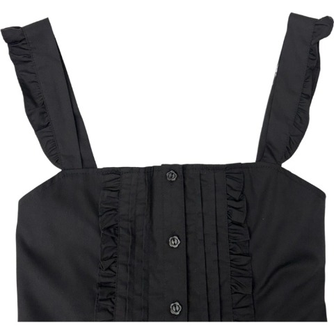 レディース　フリルジャンパースカート（眞白ありす）