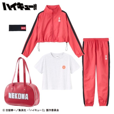 ハッピーバッグ　5点セット（アニメ「ハイキュー!!」）