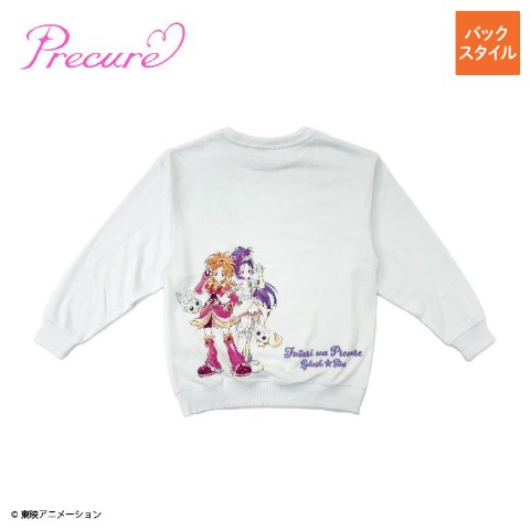 レディース　トレーナー『ふたりはプリキュア Splash☆Star』