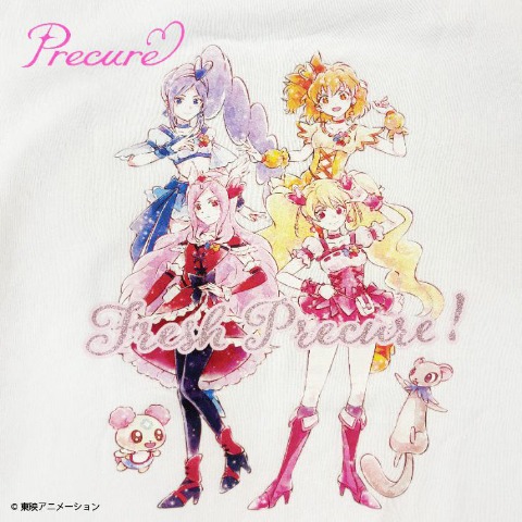 レディース　トレーナー『フレッシュプリキュア ! 』