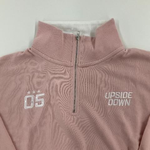 レディース　ハーフジッププルオーバー（VEHEMENT..）