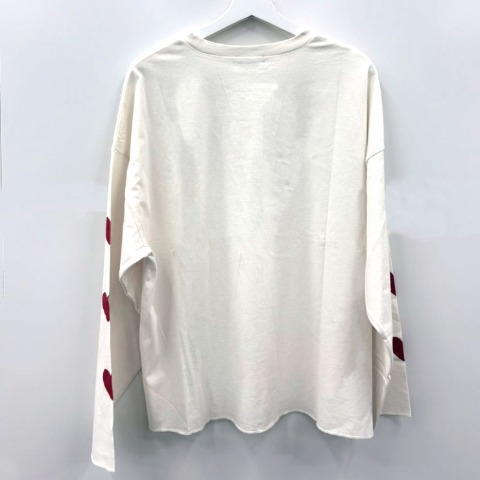 レディース　ゆったりシルエットハートロゴプルオーバー（ayano）