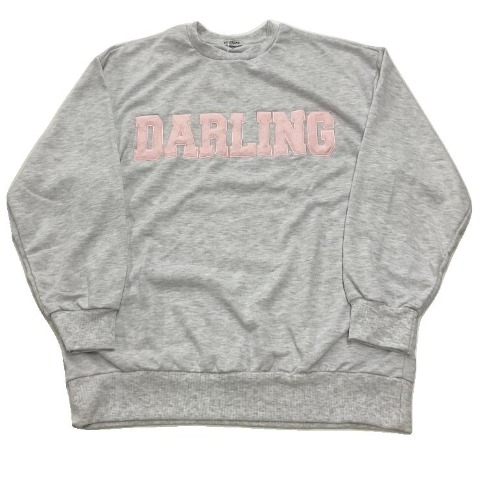 レディース　ファーロゴチュニックプルオーバー（きゅるりんてしてみて）