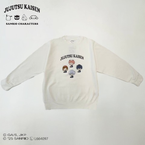 レディース　プルオーバー(呪術廻戦×サンリオキャラクターズ)