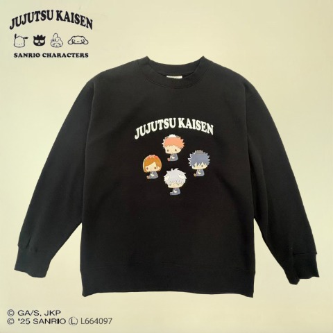 レディース　プルオーバー(呪術廻戦×サンリオキャラクターズ)