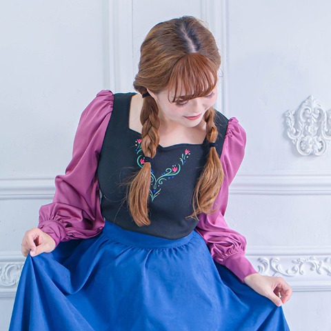 レディース　テレコプルオーバー（kaho/Disney）