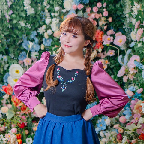 レディース　テレコプルオーバー（kaho/Disney）