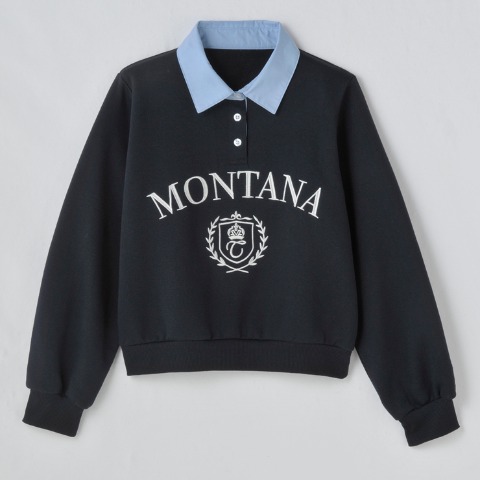 レディース　襟付きプルオーバー（瞬間seju）