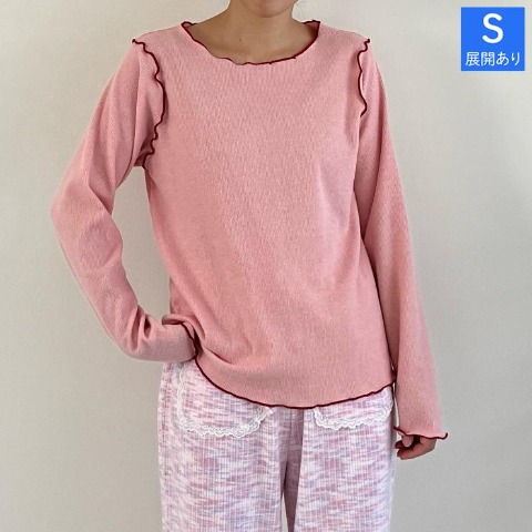 レディース　配色メロープルオーバー（ayano）