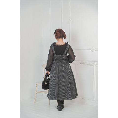 レディース　袖シアーフリルプルオーバー(青木美沙子)