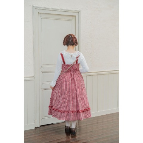 レディース　レースフリルプルオーバー(青木美沙子)