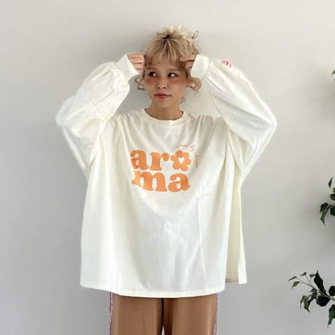 レディース　カラフルロゴプルオーバー（ayano）