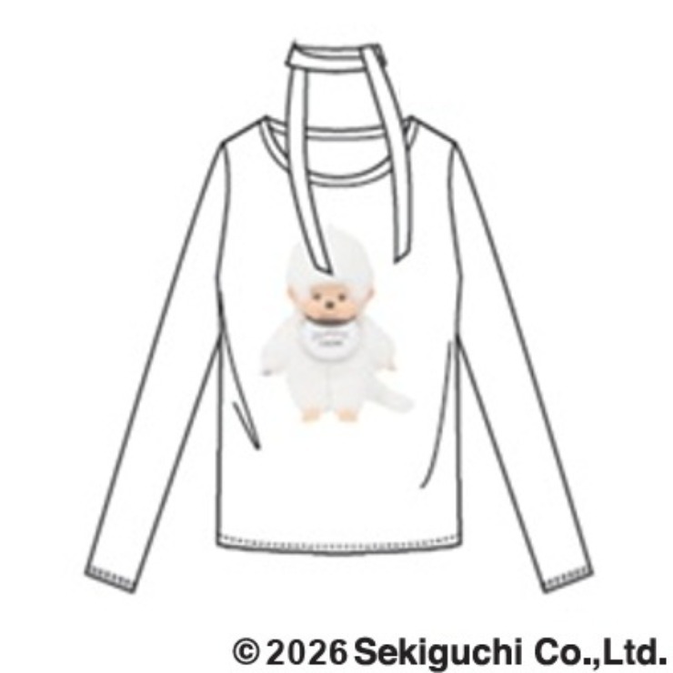 レディース チョーカー付きプルオーバー（モンチッチ） | しまむら