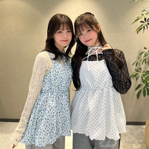 レディース　脇シャーリングシアープルオーバー（桃華姉妹）