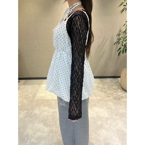 レディース　脇シャーリングシアープルオーバー（桃華姉妹）