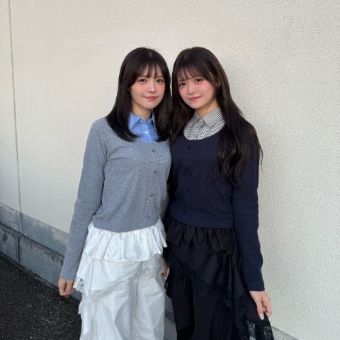 レディース　シャツ襟レイヤードプルオーバー（桃華姉妹）