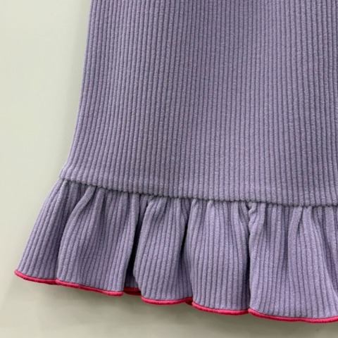 レディース　配色メローフリルパンツ（ayano）