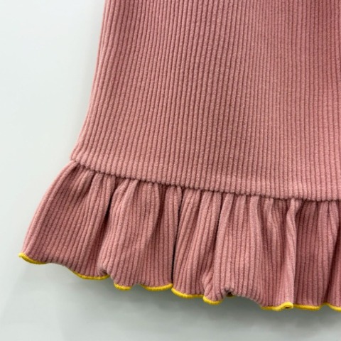 レディース　配色メローフリルパンツ（ayano）