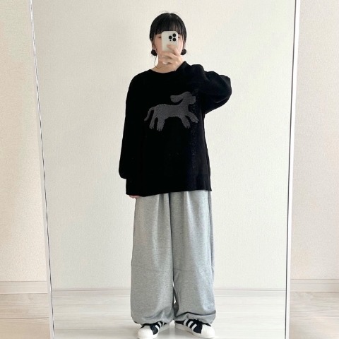 レディース　スウェットパンツ（おさる）