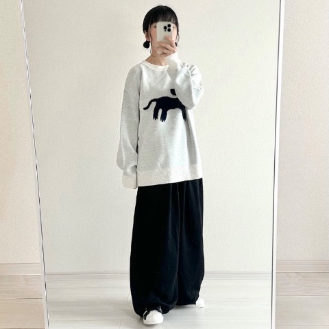 レディース　スウェットパンツ（おさる）