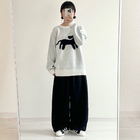レディース　スウェットパンツ（おさる）