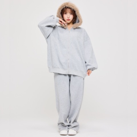 レディース　ラインストーン使いスウェットパンツ（VEHEMENT..）