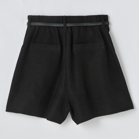 レディース　ベルト付きショートパンツ（瞬間seju）