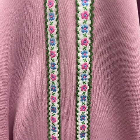 レディース　花柄サイドラインカラーパンツ（ayano）