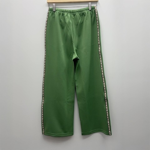 【高身長さん向け】レディース　花柄ラインカラーパンツ（ayano）