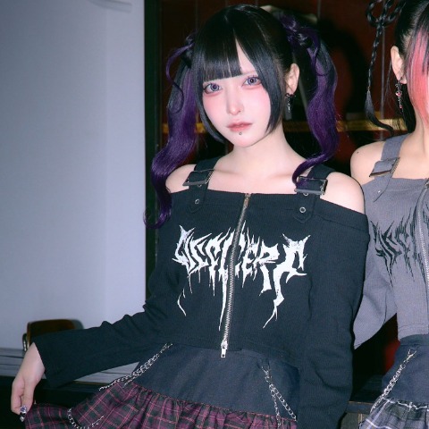 レディース　ベルトデザインオフショルプルオーバー（RaRaJaM）