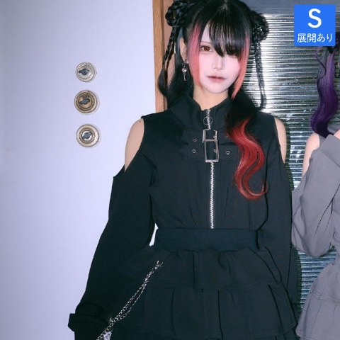 レディース　ベルトデザインスウェットブルゾン（RaRaJaM）