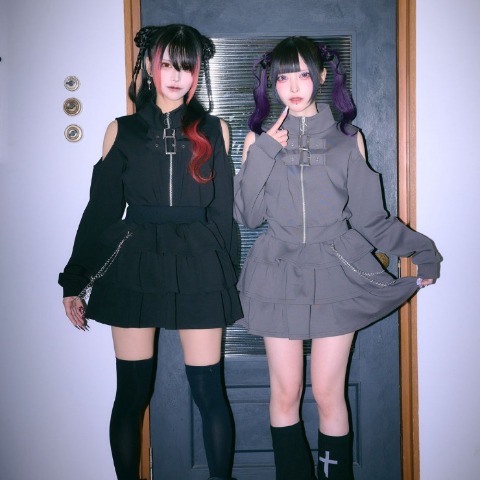 レディース　ベルトデザインスウェットブルゾン（RaRaJaM）